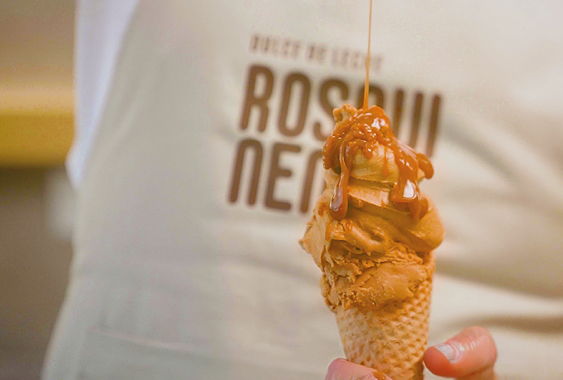 Dulce de leche  heladero